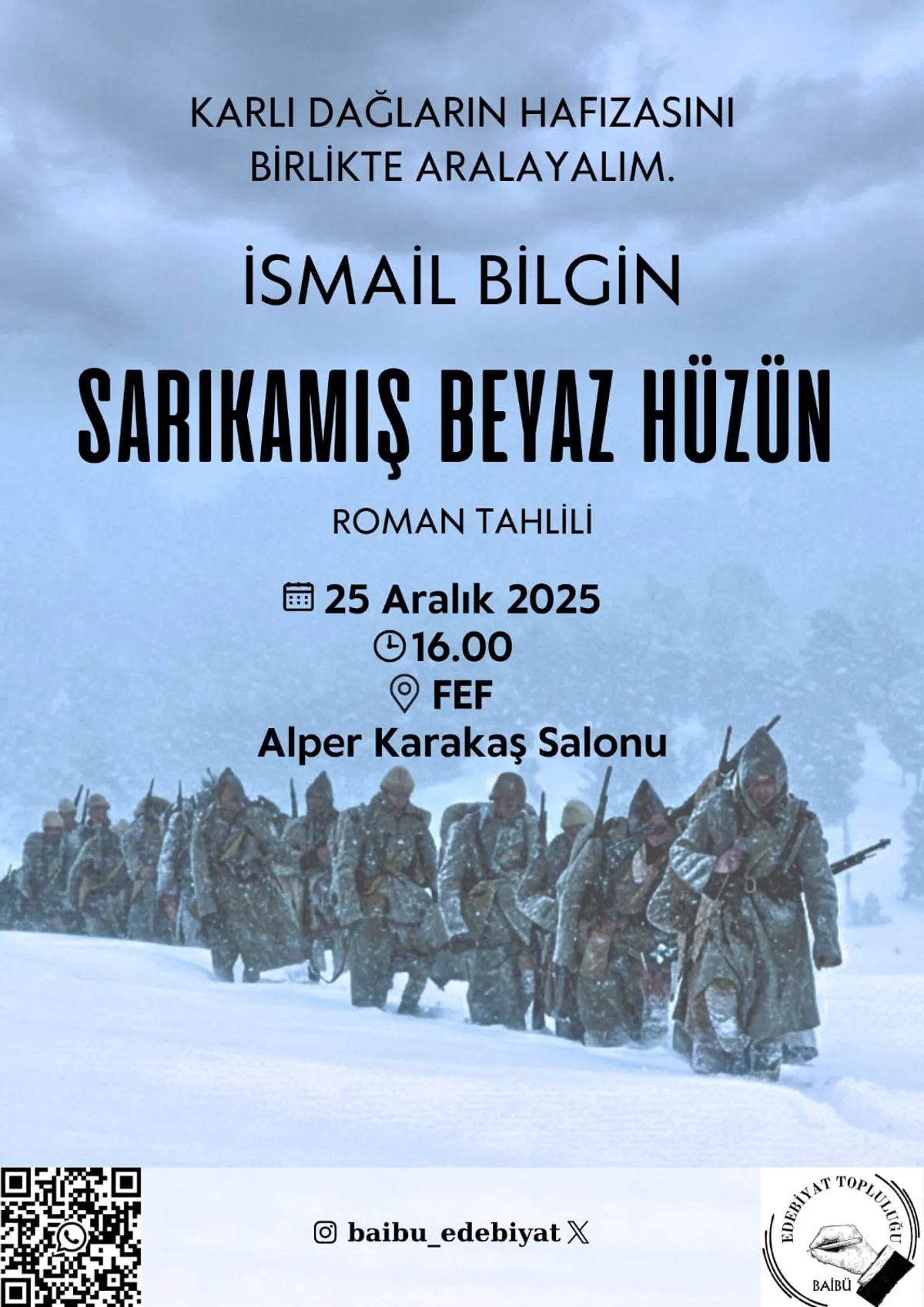 Sarıkamış Beyaz Hüzün - İsmail Bilgin - Ek Görsel